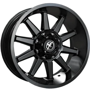 XF Off-Road – XF-219 – Black – 17″x9″ 0mm – All weather Wheels – XF-219179816511700MB